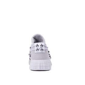 Supra MALLI Lave Sneakers Dame Grå/Hvite | NO-71372